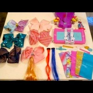 Jojo Siwa - Toy Stage , Hair Bow Creator , Hair Bows bundle